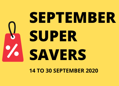 September Super Savers
